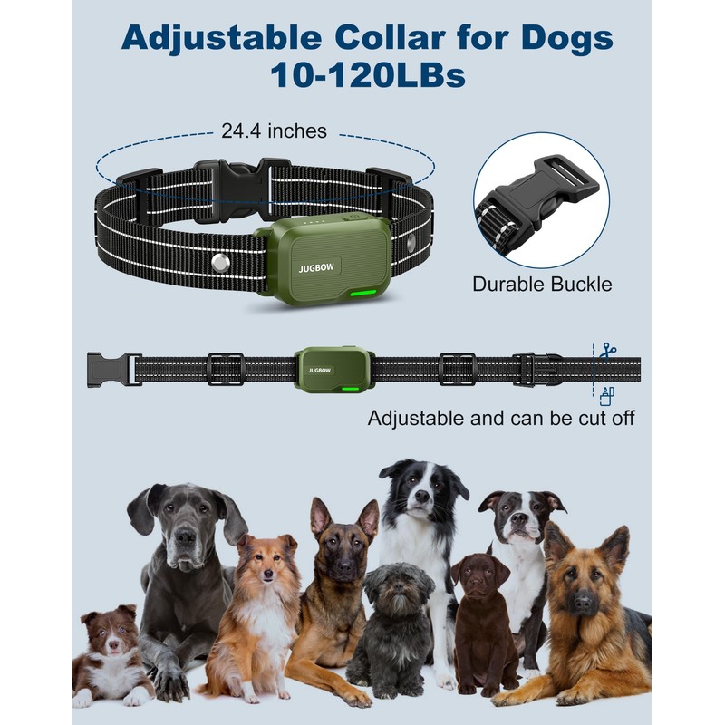Jugbow Dog Shock Collar - 4200FT Dog Training Collar with