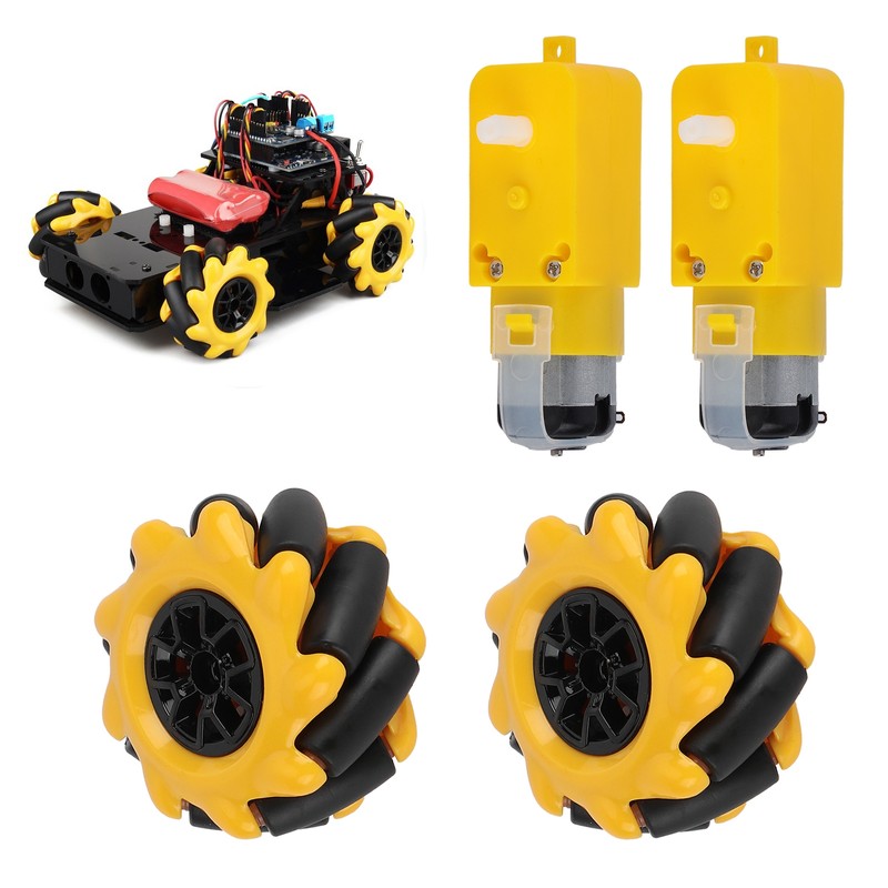 Mecanum Wheel for TT Geared Motor Smart Robot Car Parts