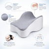 Large Memory Foam Knee Pillow for Side Sleepers – 14-Inch