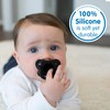 Dr. Brown's HappyPaci 100% Silicone Baby Pacifier, Contoured One-Piece Design,