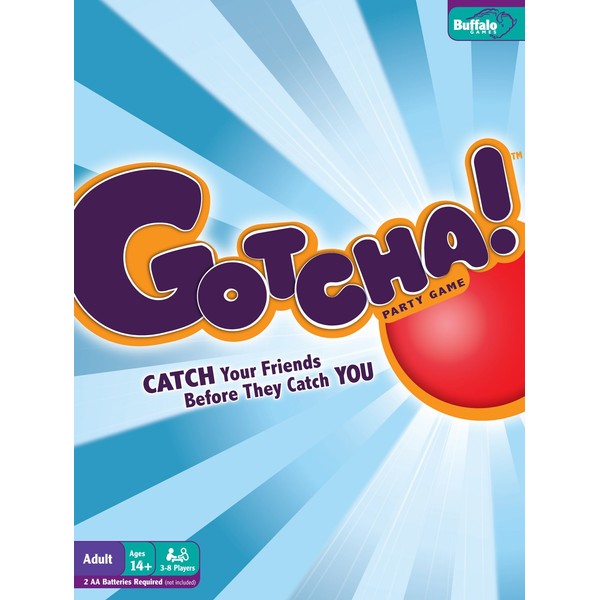 GOTCHA! BOARD GAME by Buffalo Games Catch your friends before they catch you!
