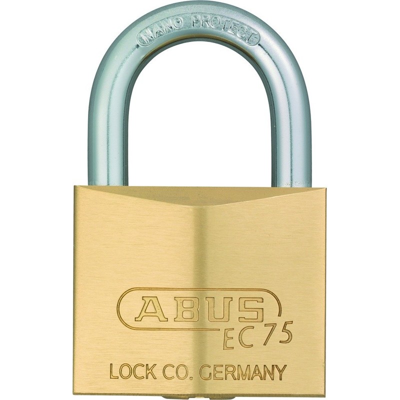 ABUS 26404 Brass Padlock with 7341 Reversible Alike Keyed