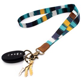 POCKT Lanyard for Keys Neck Lanyard Key Chain Holder for Men and Women - Cool Neck Lanyards for Keys, Wallets and ID Badge Holders | Brush