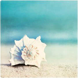 Fine Art Canvas Paradise Canvas Wall Decor by Artist Carolyn Cochrane for Living Room, Bedroom, Bathroom, Kitchen, Office, Bar, Dining & Guest Room - Ready to Hang - 32 in x 32 in