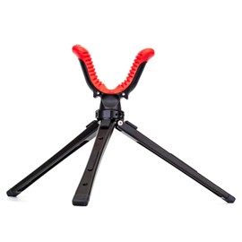 Zeadio Camera Tripod Rest, 2.4-8.7 inch AdjustableTripod Portable Rest Stand with 360 Degree Rotation V Yoke for All Camera