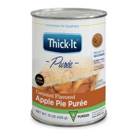 Thick-It Purees Caramel Flavored Apple Pie, 180 Oz, Pack of 12