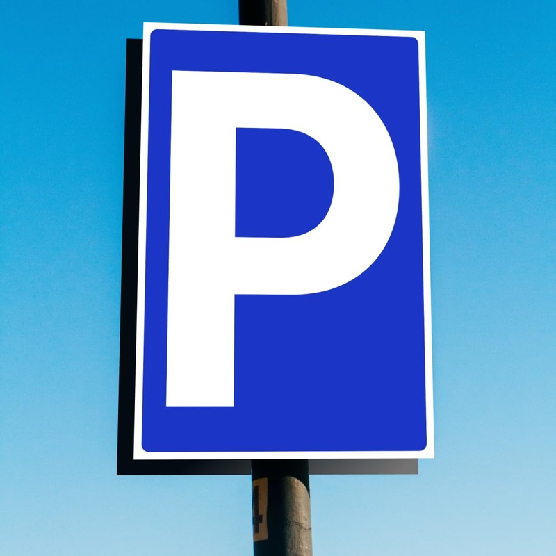 Parking Sign Dibond / Aluminium 3 mm Guest Parking Sign