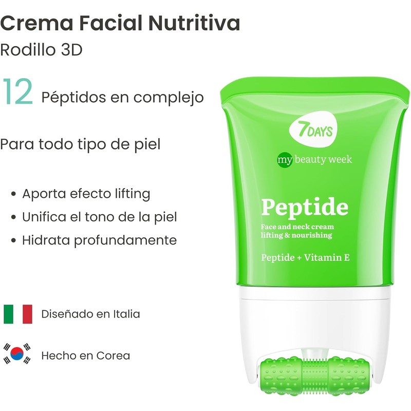 Crema Facial con Péptidos Nutrición Intensa y Efecto Lifting 7