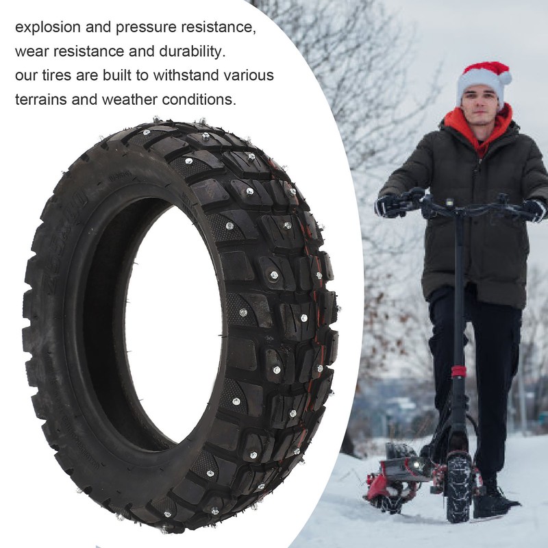 255X80 Snow Tire 10in Off Road Replacement Tire Studded Off