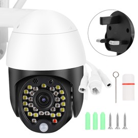 1in Mini Waterproof 1080P HD Dome Camera Motion Detection Wireless WiFi 29 LED Home Outdoor Cam