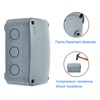 SuperInk PVC/ABS Plastic Dustproof Waterproof IP66 Electrical Junction Box 4.9