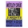 Generic Motley Crue Replica Whisky A Go Go 1982 Concert
