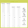 Reusable Straw Cleaner Brush Set - 8PCS Extra Long 12