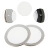 X AUTOHAUX 2 Pcs 6.5" Car Speaker Cover Mesh Subwoofer