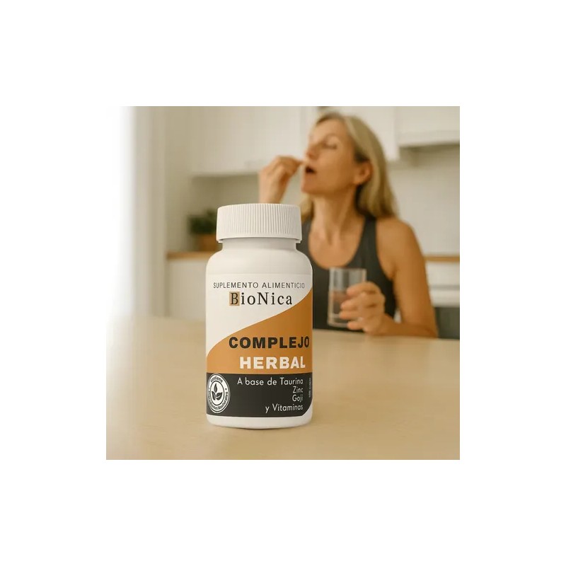 Biónica Suplemento En Cápsula Con Complejo Herbal 100 Cáps