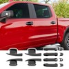 CZmenghe 12PCS Door Handle Cover Compatible with 2019-2025 Chevy Silverado