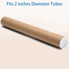 INCREWAY 24PCS Cardboard Shipping Tube End Caps 51mm Mailing Tubes