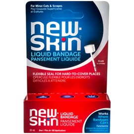 NEW-SKIN Liquid Bandage, Waterproof for Scrapes and Minor Cuts, 30 ml