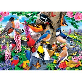 MasterPieces 1000 Piece Jigsaw Puzzle for Adults, Family, Or Youth - Spring Gathering - 19.25"x26.75"