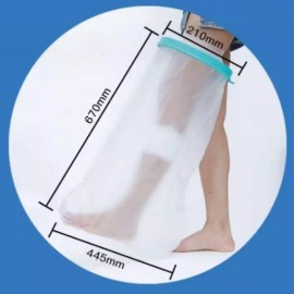 깁스 다리 방수 커버 Waterproof Cast Cover for Leg [Waterproof sheet 01952WT]