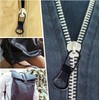 6pcs Replacement Zipper Pull Detachable Zipper Pull Tabs Metal Extender
