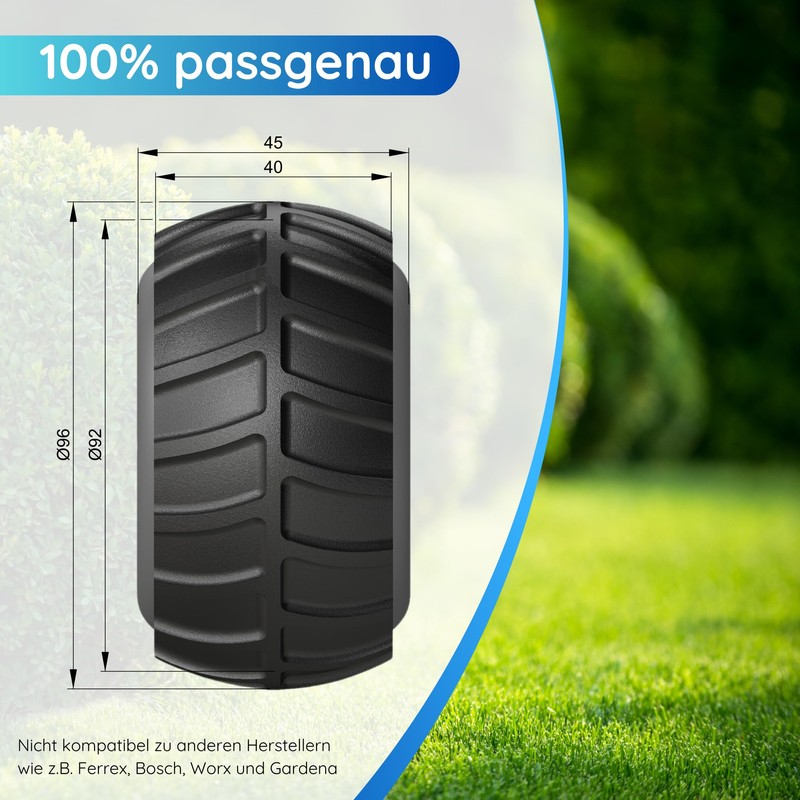 Wheel Protector Compatible with Ecovacs Goat G1, G1-800, G1-2000, O500,