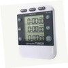 Gatuida No Ticking Dual Timer Digital Visual Stopwatch Display Referee