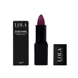 Lola Make-Up Ultra Shine Lipstick, Enriched With Antioxidant Vitamins A, C & E, Hyaluronic Acid No. 035 Berry Crush, Vegan