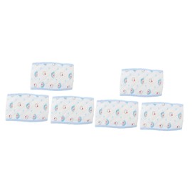 Totority 6pcs Cotton Belly Band Boy Girl Navel Protector Soft and Warm Cotton Random Patterns for Newborn Comfort and