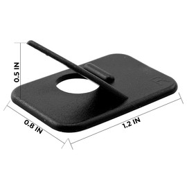 Arrow Rest for Compound Bows - 3Pcs Plastic Bow and Arrow Rests Recurve Bow Rest for Hunting, Bowfishing Arrow Rest - Black Archery Rest for Right/Left Hand Target Arrow Rest Bow Shooting Accessories