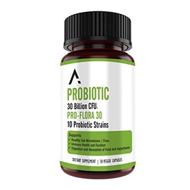 30 Billion Probiotic for Women and Men - Multi-Strain Spore (Bacillus Subtilis)  Non-Spore Formers for Ultimate Digestive Health                      
