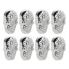 50 Sets DIY Skull Rivets Gothic Style Rustproof Exquisite Craftsmanship
