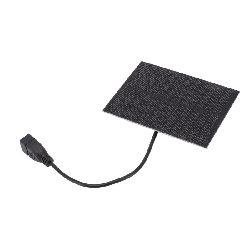 Solar Panel 5W Monocrystalline Silicon Mp4 Mobile Plug Usb Small