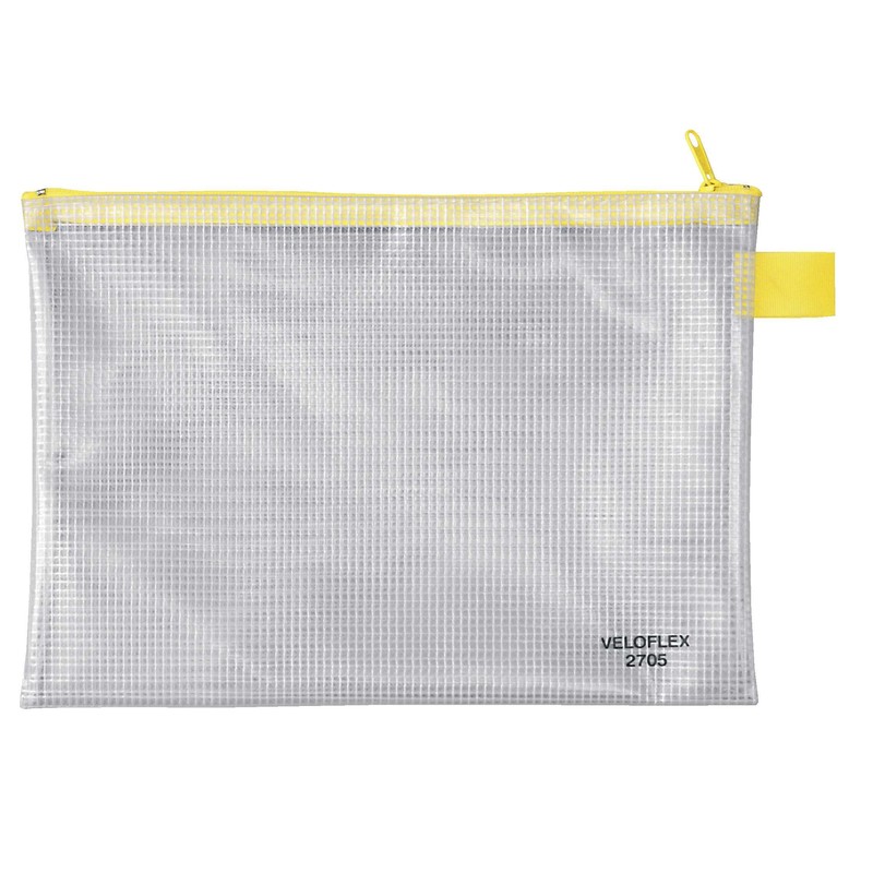 VELOFLEX A270500 Zip Pocket DIN A5, 2 Pieces, 250 x