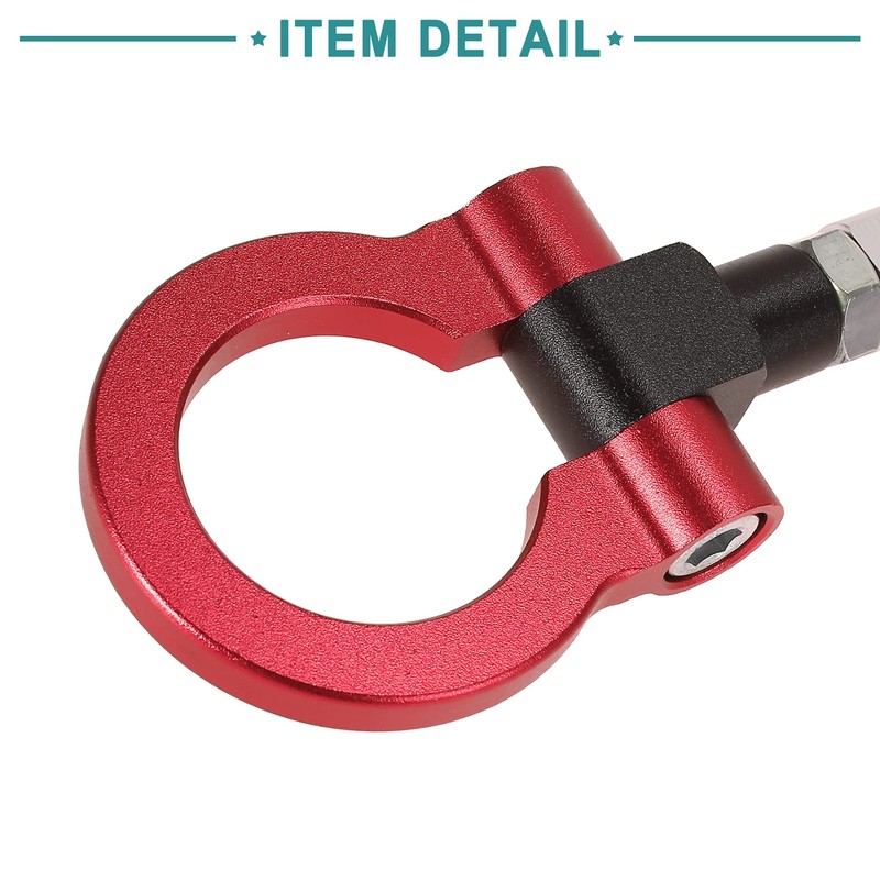 ACROPIX Tow Hook Ring Screw-in Front Bumper for Subaru Impreza