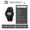 LOUJIN Men's Digital Sport Watch Classic Waterproof Sport Watch, Alarm
