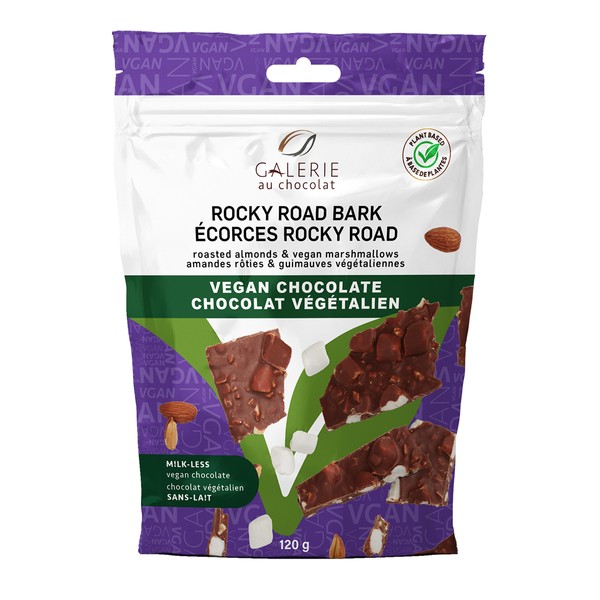 Galerie Au Chocolat Vegan Chocolate Rocky Road Bark 120g