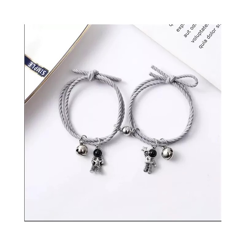 Veraly Set De 2 Pulseras De Imán De Astronauta Para