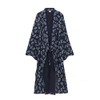 Fancy Pumpkin Men's Kimono Outfit, Navy0195l
