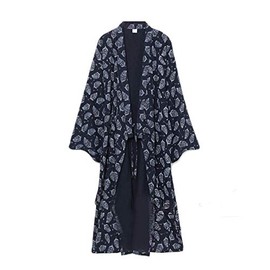 Fancy Pumpkin Men's Kimono Outfit, Navy0195l