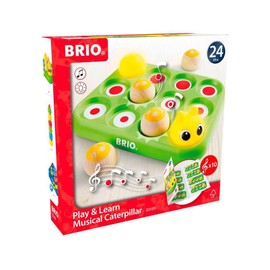 BRIO Infant & Toddler - Play & Learn Musical Caterpillar, 30189