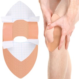 Knee Tapes, Precut Kinesiology Tape for Knees, Waterproof & Elastic Athletic Tape for Knee Stability, Breathable & Comfortable Kinesiology Tape (12 Pcs)