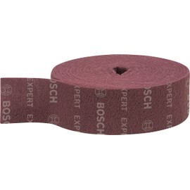 Bosch 1 x Expert N880 Non-Woven Roll (for Sheet Steel, Stainless Steel, Width 100 mm, Length 10 m, Professional Accessories Hand Sanding)