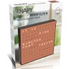 ENAPY LED Word Desk Clock-7.8" X 7.8" X 2"- Powered
