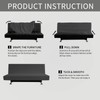 Easy-Going Stretch Futon Slipcover Armless Futon Bed Cover Furniture Protector