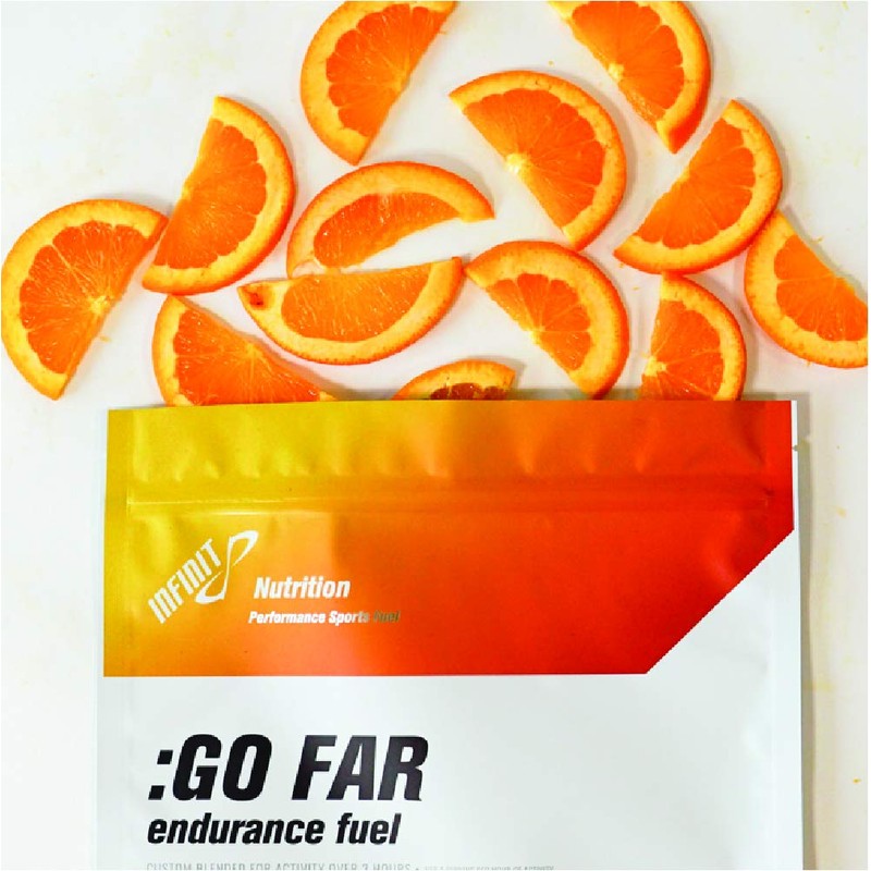 INFINIT Nutrition GO FAR Orange - The only All-in-one Endurance