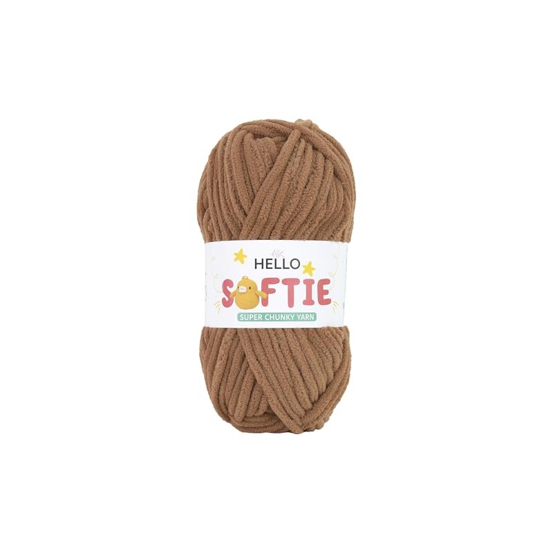 Hello Softie Blanket Yarn 100g - Toffee