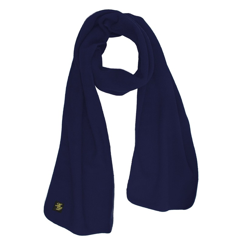 Black 3 Piece Fleece Hat Scarf & Glove Matching Set