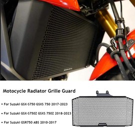 GSX-S 750 2023 Motorcycle Radiator Grille Guard Protective Cover for SUZUKI GSXS750 GSXS 750Z 2017-2023 GSR750/ABS 2010-2017-Black