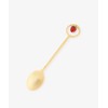 Afternoon Tea Living HP84 Dessert Spoon, Strawberry Charm Spoon, Gold